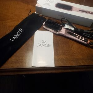 L'ANGE LE VITE Hairbrush Straightener in Blush